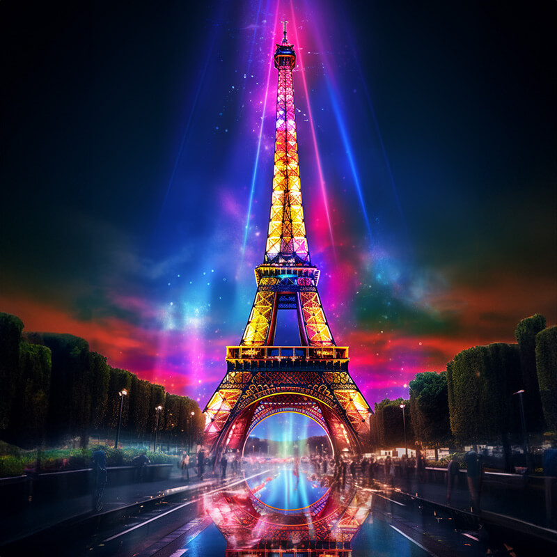 VKX2023 The European Experience Eiffel Tower