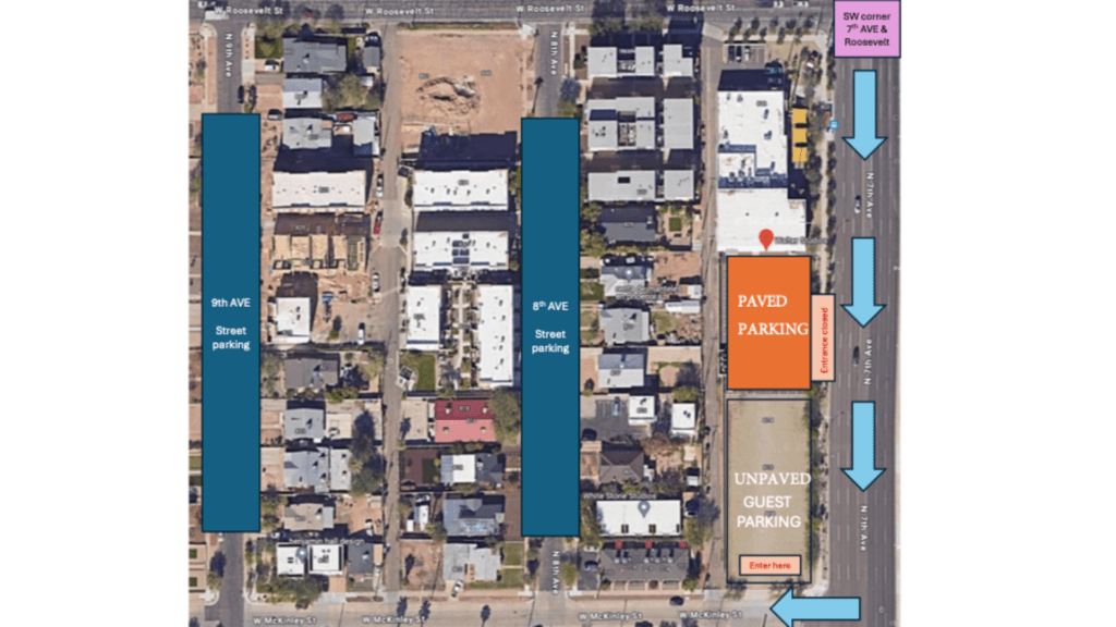walter studios parking vkx 2024